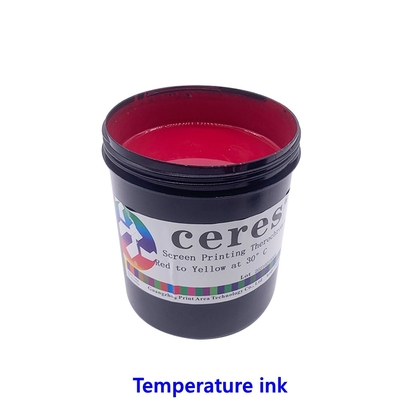 A tinta sensível à temperatura de 30 graus Ceres a tinta de impressão reversível da tela