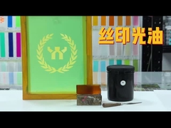 Tela uv que imprime o verniz para Stampling quente no papel