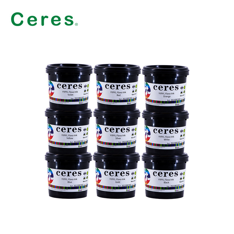 YY PFL Flexo Printing Ink Panton Color For Clothing Marca registrada