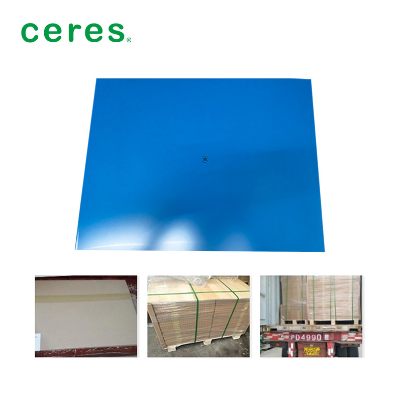 Alta capacidade de impressão Placa Ctcp de cor azul 0,15 e 0,3 mm de espessura