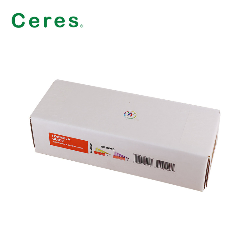 GP1601B Guia da fórmula Pantone revestido não revestido 2390 cores 2 Pcs Set