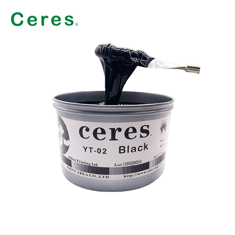 Ceres Tinta de impressão offset com base em óleo YY02/YY03/YY09 modelo com dois anos de validade
