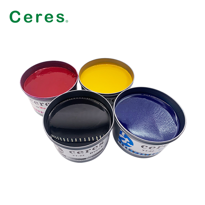 Ceres Tinta de impressão offset com base em óleo YY02/YY03/YY09 modelo com dois anos de validade