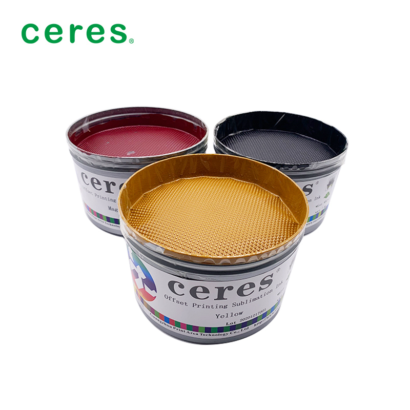 Tinta de sublimação de magenta para impressão offset com pequena diferença de cores Boa reprodutibilidade e adequação de máquina de 4 cores