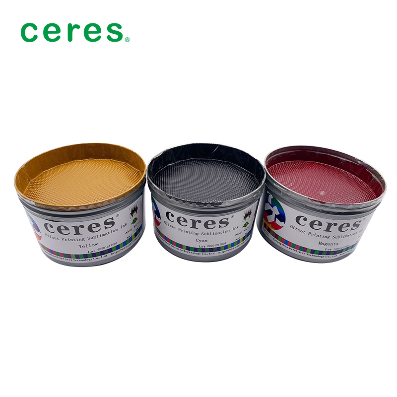 Tinta de sublimação de magenta para impressão offset com pequena diferença de cores Boa reprodutibilidade e adequação de máquina de 4 cores