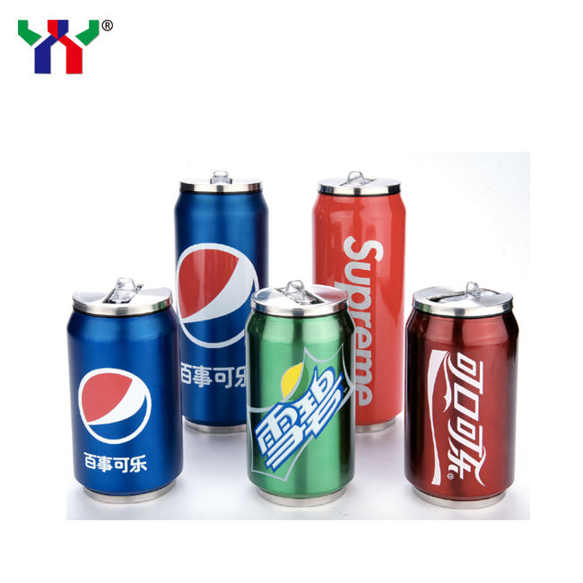 Pantone 485C Tinta UV Offset Vermelha para embalagens de latas e copas de cerveja com EN71-3, RoHS, conformidade ASTM em embalagens de 1 kg/CAN