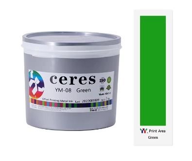 Tinta offset UV com alta adesão e resistência ao calor para impressão de metais, conforme com a EN71-3