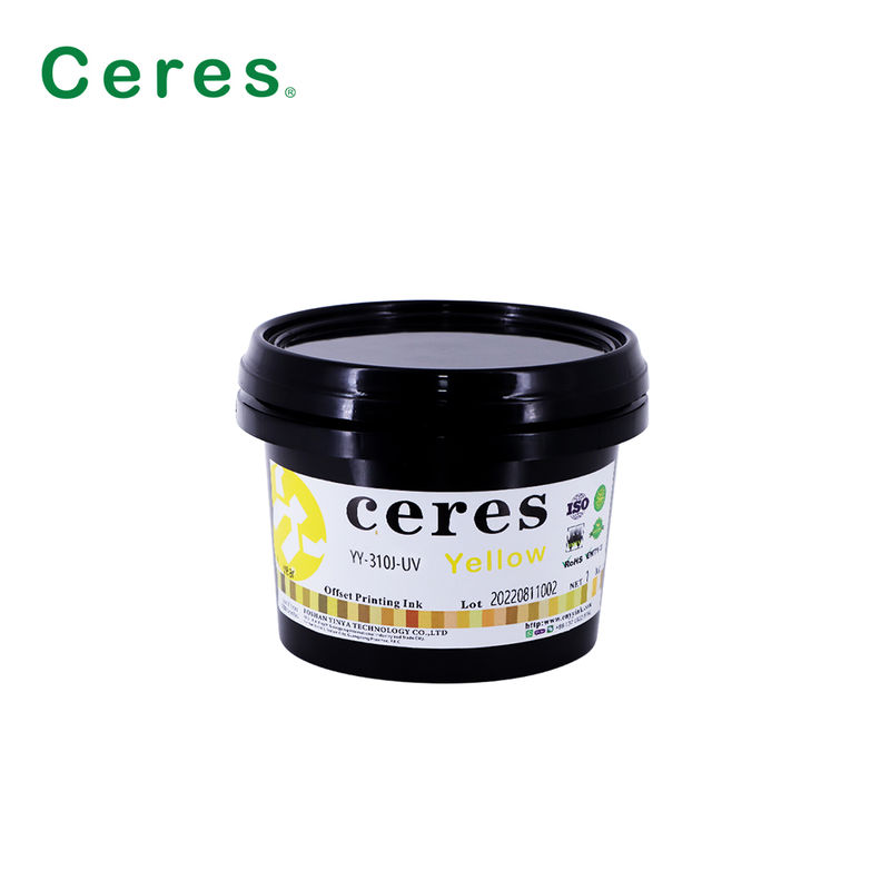 Tinta offset UV econômica e eficiente com garantia de 24 meses para impressão de alta qualidade