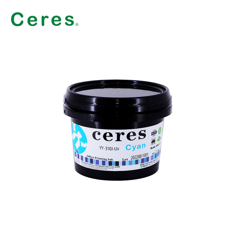 Tinta offset UV econômica e eficiente com garantia de 24 meses para impressão de alta qualidade
