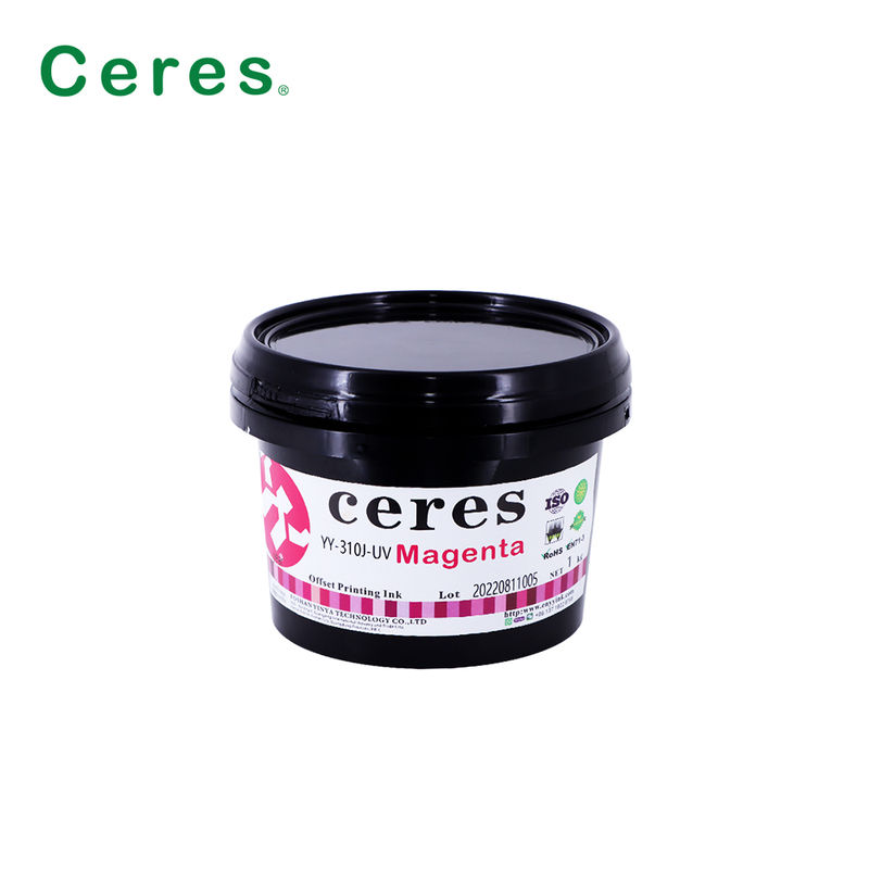 Tinta offset UV econômica e eficiente com garantia de 24 meses para impressão de alta qualidade