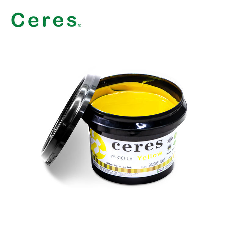 Tinta offset UV econômica e eficiente com garantia de 24 meses para impressão de alta qualidade