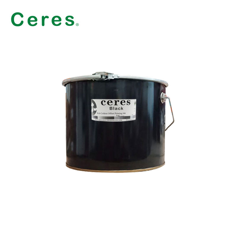 Impressão de jornais Coldset Web Offset Ink Solvente à base de tinta para impressão de jornais em barril de ferro de 20 kg