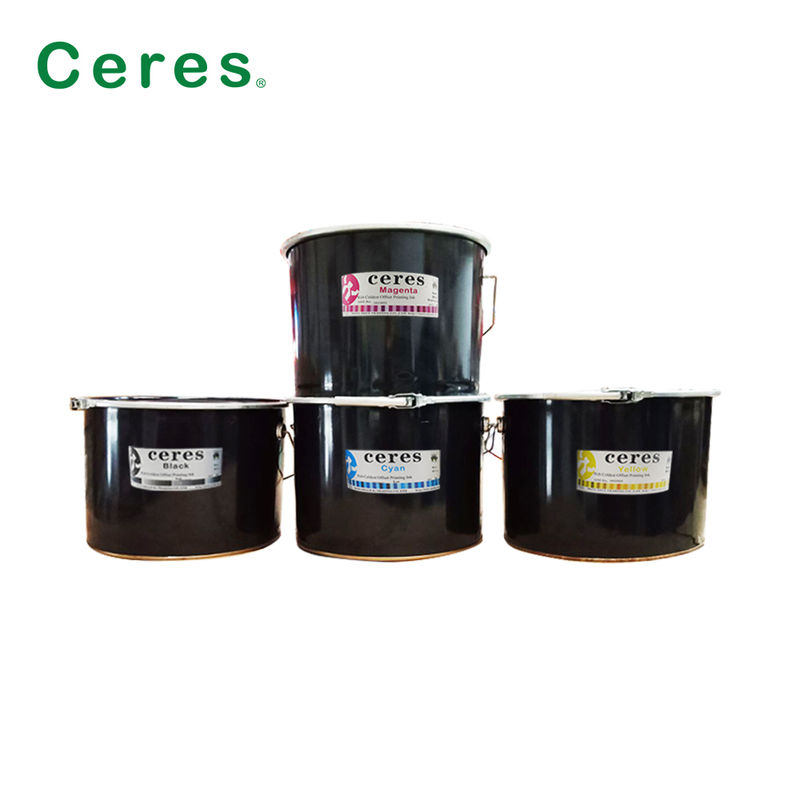 Impressão de jornais Coldset Web Offset Ink Solvente à base de tinta para impressão de jornais em barril de ferro de 20 kg