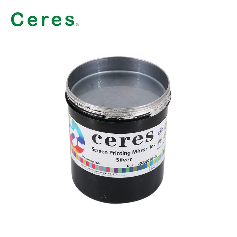 Tinta Espelhada Prata de Alto Brilho para Impressão Offset com Validade de 2 Anos e Qualidade Grau A+