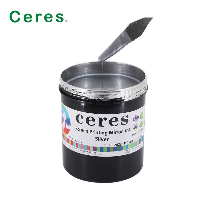 Tinta Espelhada Prata de Alto Brilho para Impressão Offset com Validade de 2 Anos e Qualidade Grau A+
