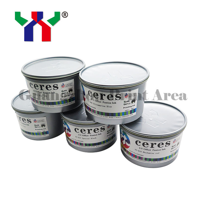 Tinta Offset UV YT-910 com 24 meses de garantia 100% segura e testada para impressão de embalagens