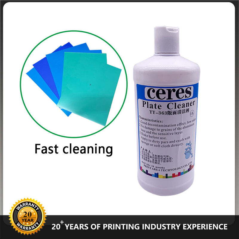 YY-363 Plate Cleaner with Strong Dissolve Power for Safe and Environmental Friendly Printing Plate Cleaning