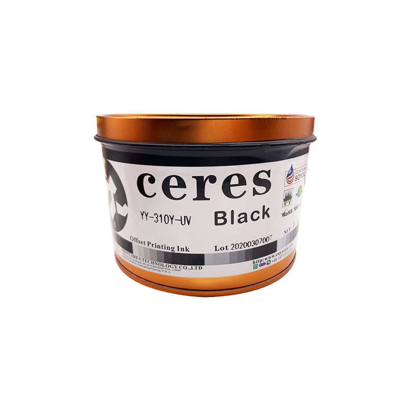 1 Kg Can UV Offset Impressão Tinta CMYK Reflex Blue Spot Color Tinta Baseada em Solvente