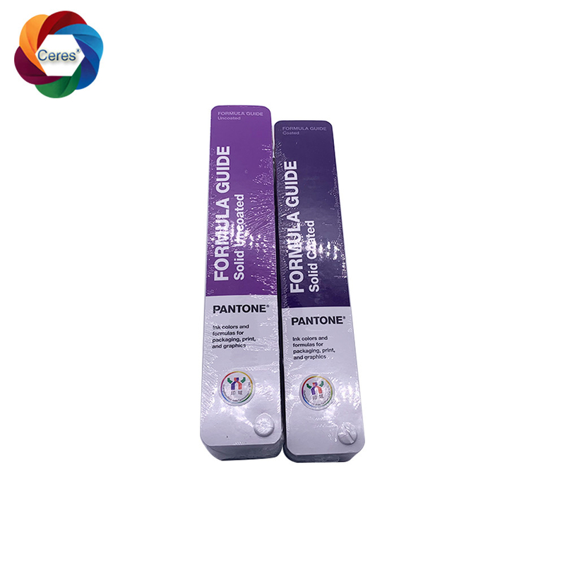 GP1601A Guia de Fórmulas Pantone revestido não revestido 2196 Cores 2 Pcs Set