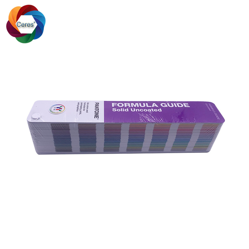 GP1601A Guia de Fórmulas Pantone revestido não revestido 2196 Cores 2 Pcs Set