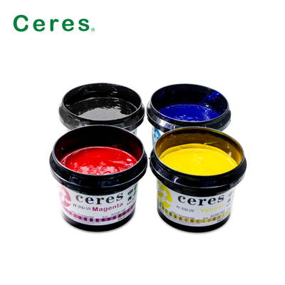 Tinta UV Offset de 1 Kg de alta velocidade Pantone