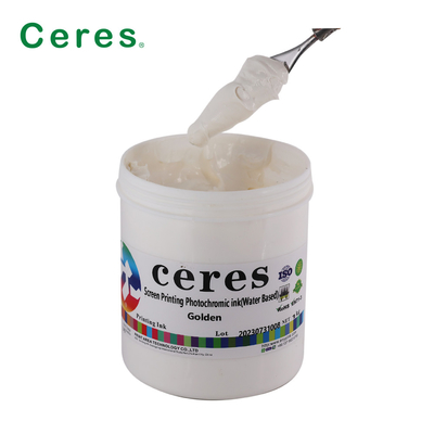 Tinta de impressão de segurança baseada em água