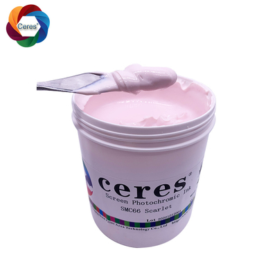 Tinta de impressão de segurança fotocrômica Descoloração solar T-shirt incolor Tinta de impressão